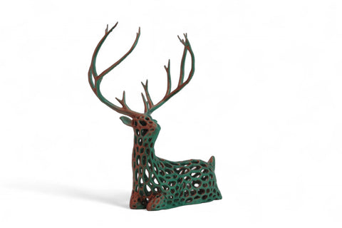 3D Hirsch Multicolor