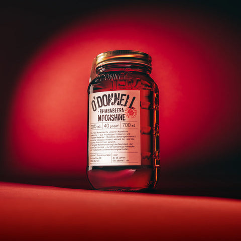 O’DONNELL MOONSHINE - Rhabarber - Rhababeera - 700 ml