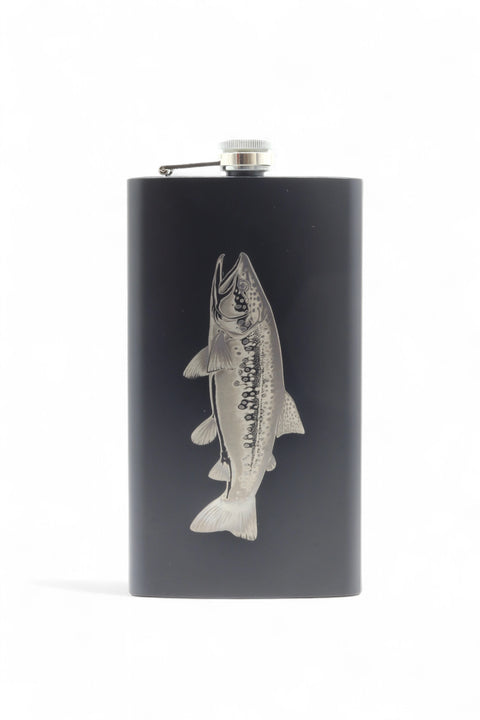 Eleganter Flachmann "Bachforelle" – Ihr stilvoller Begleiter - 350 ml