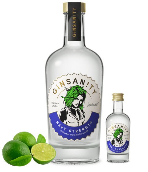 GiNSAN!TY - Navy Strength Gin
