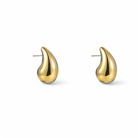 Haily Drop Ohrringe – Eleganz in 14 Karat Gold