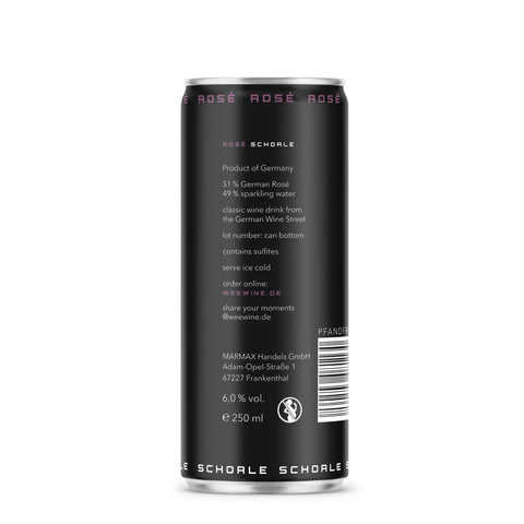 ROSÉ SCHORLE - 250ml Dose
