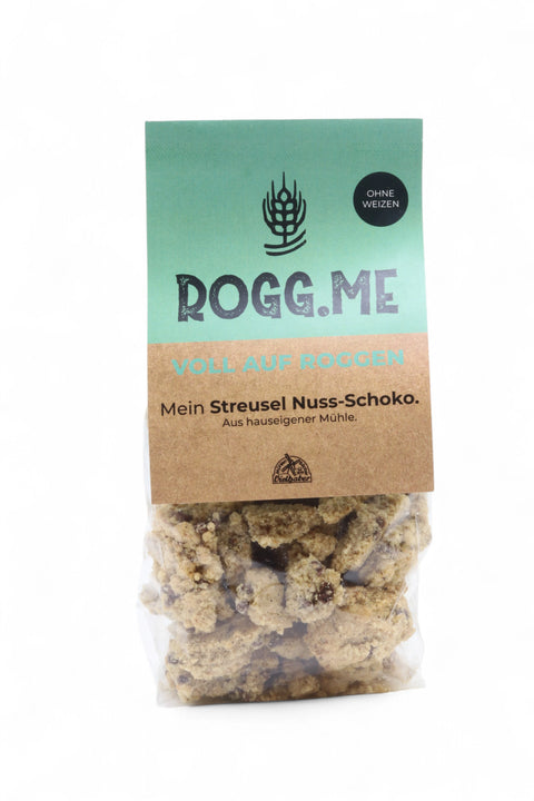 Rogg.me Streuselkekse aus Roggen mit Nuss und Schoko von der Bäckerei Vielhaber aus dem Sauerland