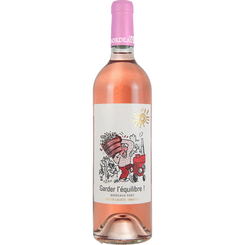 2023 Garder l'équilibre! Bio-Roséwein - Château de Cranne