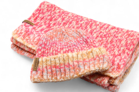 WILDBLUT® Set Mütze & Schal Multicolor - Hergestellt in Deutschland