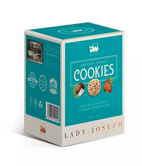 LADY JOSEPH COOKIES with coconut and dark chocolate