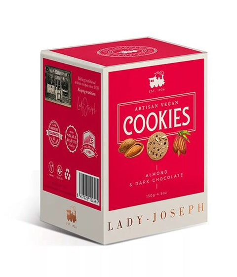 LADY JOSEPH COOKIES mit Mandeln und dunkler Schokolade