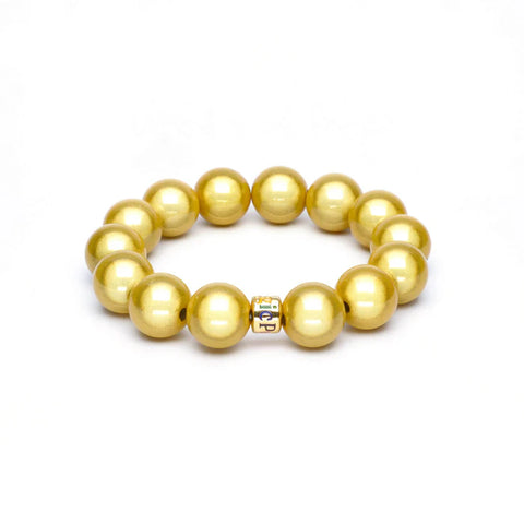 Magic Pearl Perlenarmband "Sun Flower" 14mm