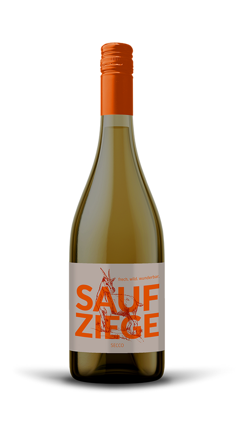 Saufziege Secco - frech. wild. wunderbar.