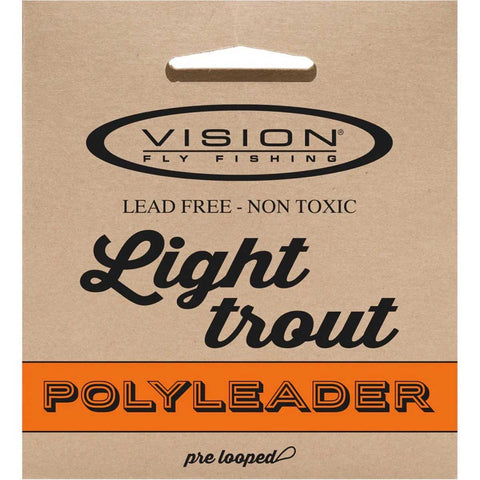 VISION Light Trout Polyleader - Slow Sink - 5 ft