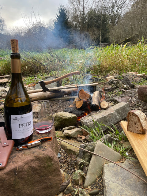 Petri Pinot Madeleine - Frühburgunder beim Fliegenfischen im Sauerland